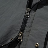 RIPSTOP 2WAY ZIP-UP JACKET [S.GREY] (6613804286070)