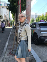 ハニーニットジップアップ