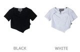 OリングシャーリングクロップTシャツ/O-Ring Shirring Crop Tee(9184)