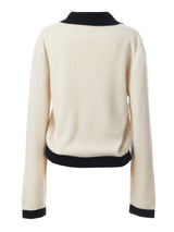 FLAT COLLAR KNIT CARDIGAN_IVORY (6638366261366)