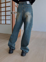 ビンテージユーズドウォッシュ加工デニム/no.501 Vintage Used Washed Denim
