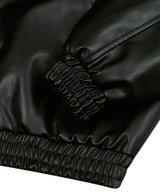 87-STAN030 [VeganLeather] ボールデストスタイリッシュラインバーシティレザージャケット