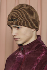 TWO-TONE BEANIE / BEIGE