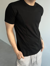 ダブルカットマッスルフィット半袖tシャツ(3colors)