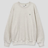 「The Wappen」クルーネック スウェットシャツ オートミール