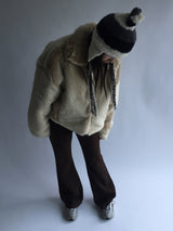 Eco fur jacket