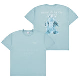 FUZZY DRAGON ARTWORK SHORT SLEEVE T-SHIRT DARK MINT