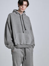 WASHED HOODIE - GREY (4622871167094)