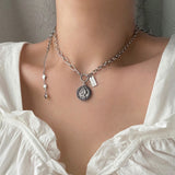 ペソコイン2ウェイネックレス/ezs Peso Coin Two Way Necklace