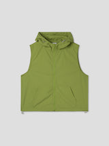 サマーナイロンフードベスト / Summer nylon hood vest 5color
