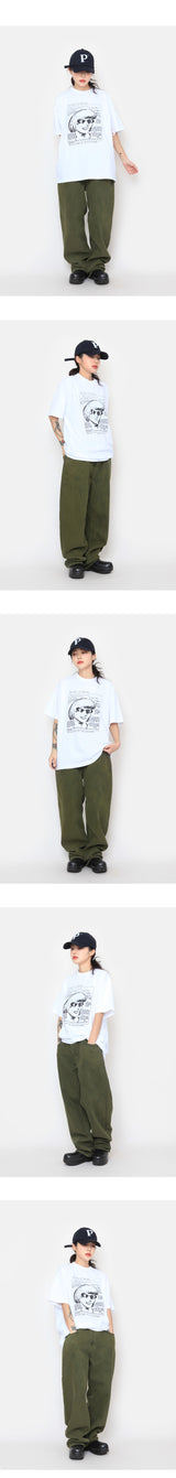 ビハインドスケッチTシャツ / Behind sketch T-shirt