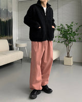 2WAYウールニットジップアップ / RU Two-way Wool Knit Zip-Up (3 colors)