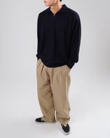 Vカラーメッシュニット/V collar mesh knit 5color