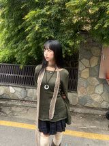 サマービンテージダメージロングニット / Summer Vintage Damage Long Knit