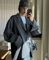スイッチウィンドブレザー / Stitch wind blazer (2 color)