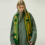 WFTB PAISLEY FOOTBALL MUFFLER DEEP GREEN