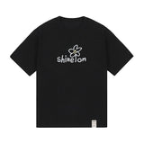 しゃいんオンフラワースマイルショートスリーブT / shine on flower smile short sleeve tee_3color