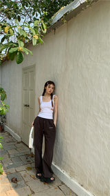side split sleeveless top