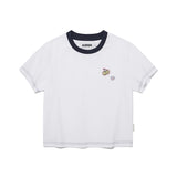 ドゥードゥルチェリーワッペンTシャツ / DOODLE CHERRY WAPPEN T-SHIRT [WHITE]