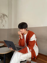 ハイトカラーカーディガン / Height Color Cardigan (3 colors)