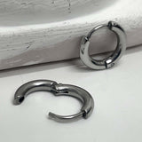 [BLESSEDBULLET]2mm surgical steel bold round earring_13/15/17mm (6563004973174)