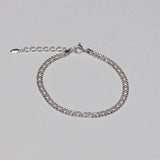 シルバーフルールブレスレット / silver fleur bracelet (silver)