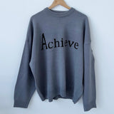 アチミリーラウンドニット / ACHI MILLY ROUND KNIT(4COLOR)