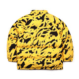 スワーリングロゴフーディーウェルロンパーカ/BSR2223FWJK002 SWIRLING LOGO  HOODIE WELLON PARKA YELLOW