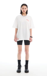 リフレクティブオーバーサイズTシャツ