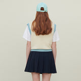 Smile knit vest (6684774695030)