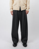 ツイルヘビーナッピングワイドスラックス / twill heavy napping wide slacks 2color