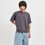 BANDING WIDE DENIM PANTS LIGHT BLUE