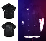 ゴールドマスターロングスリーブ/NATION FLAG Shirt
