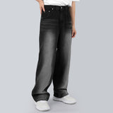ブラッシュワイドジーンズ / Brush Black Wide Jeans