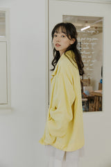 ヒデンジャンパー / unisex hidden jumper yellow