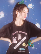 0 1 my friends t-shirt - BLACK (6567586300022)