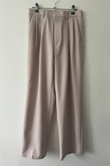 Autumn mute set up wide pants