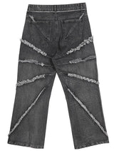 No.0438 tornado cutting denim PT