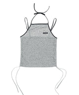 HALTER NECK SEE THROUGH SLEEVELESS TOP (6589979361398)