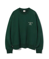 ”La Nuit du Midi à Paris” ステッチ スウェットシャツ / La Nuit du Midi à Paris Stitch Sweatshirt T73 Green
