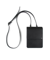 MULTI STRAP MINI SQUARE BAG (BLACK) (6586485735542)