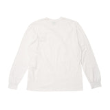 SIGNATURE LOGO LONG SLEEVE T-SHIRT WHITE (6699476025462)