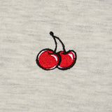 SMALL CHERRY STANDARD T-SHIRT [OATMEAL]