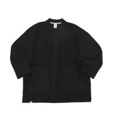 WARM-FLEECE HERITAGE CARDIGAN (Black) / ウォームフリースヘリテージカーディガン