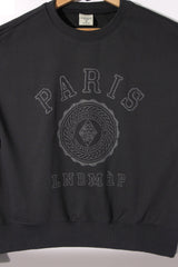 "LND MàP" ヴィンテージ スウェットシャツ / LND MàP Vintage Sweatshirt T74 Charcoal