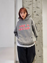 VENTIQUE Pigmate fluff Hoodie 3color