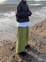 サイドピンタックスウェットパンツ/side pintuck sweat PT -1C