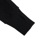 アイレットウォーマークロップフーディー / 223 EYELET WARMER CROP HOODIE - BLACK