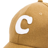 アルファベットウールキャップ/CARNIVAL SS22 ALPHABET WOOL CAP BEIGE