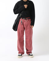 ストラクチャードデニムパンツ / structured denim pants_2color